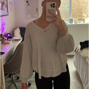 Altered State waffle sweater